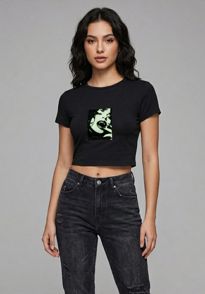 Vampire Girl Baby Tee